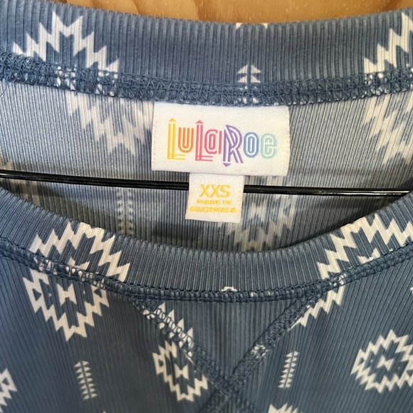 Aztec Ribbed GiGi Top - Picture 3 of 3